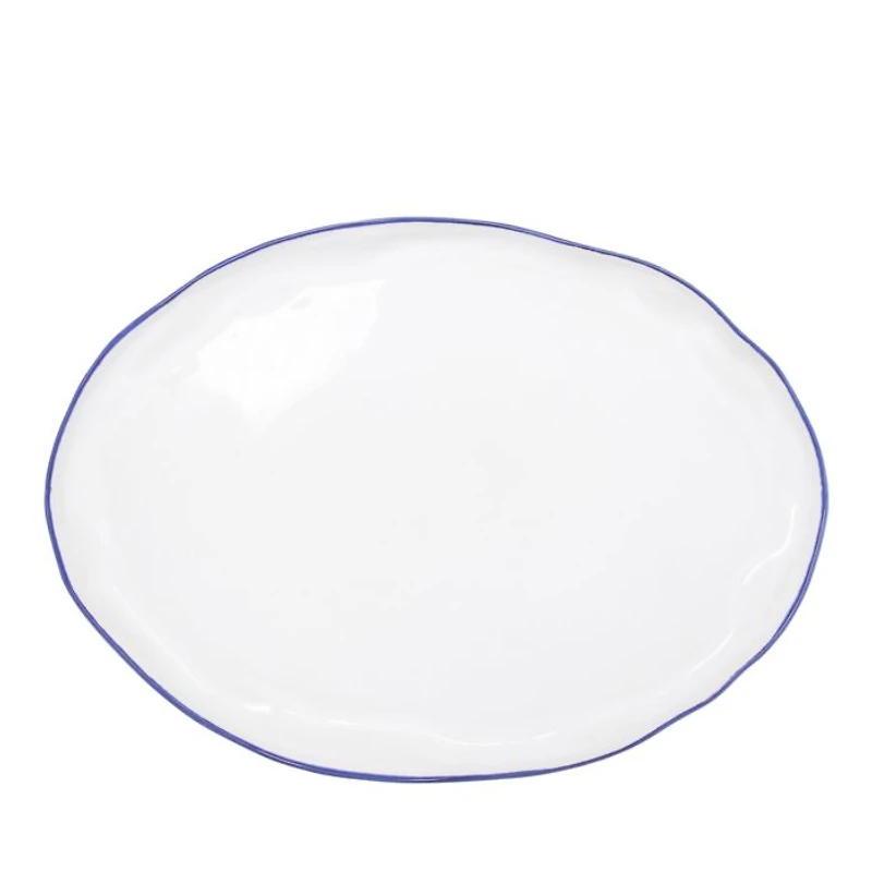 Aurora Edge Large Oval Platter