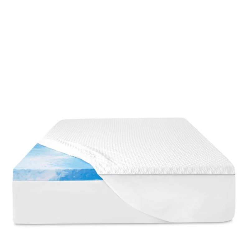 3" Memory Foam Topper with Cover, California King