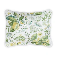 Matouk Schumacher Pomegranate Quilted Boudoir Sham