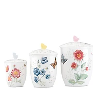 Butterfly Meadow 3 Piece Canister Set