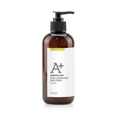 Lemon Verbena A+ Kelp + Chamomile Body Wash 12 oz.