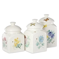 Lenox Butterfly Meadow 3 Piece Canister Set