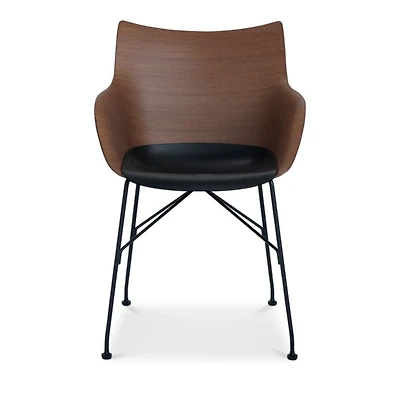 Kartell Q Basic Veneer Dining Chair