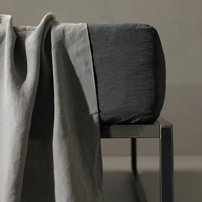 REM Linen Fitted Sheet
