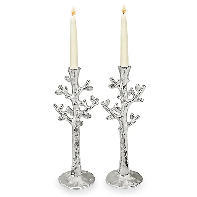 Michael Aram Tree of Life Candlestick, Pair
