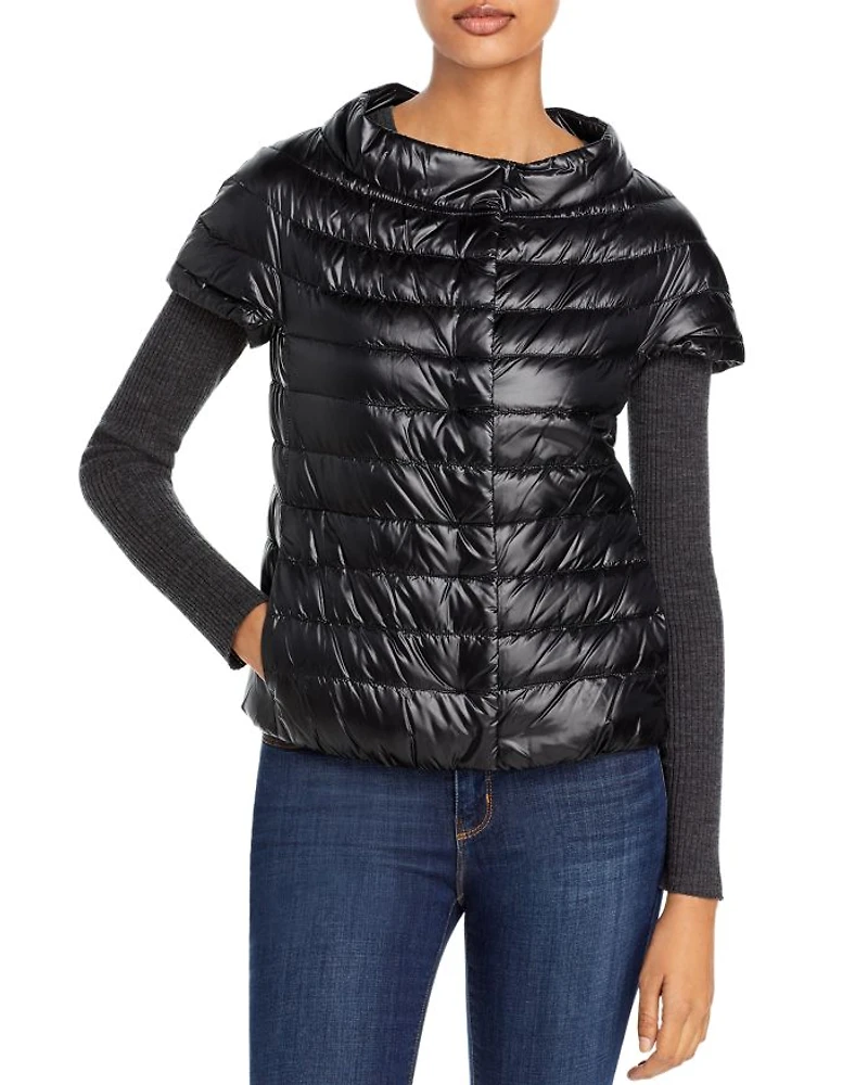 Emelia Cap Sleeve Puffer Jacket