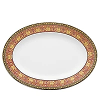 Rosenthal Meets Versace Medusa Red Platter, 15.75