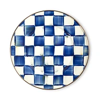 Royal Check Salad Plate