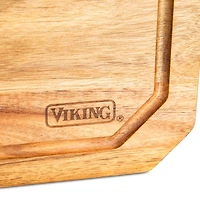 Acacia Wood Carving Board with Juice Groove