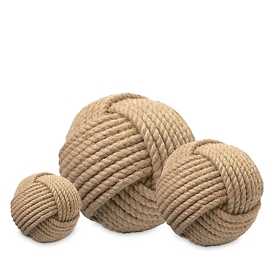 Jamie Young Jute Spheres, Set of 3