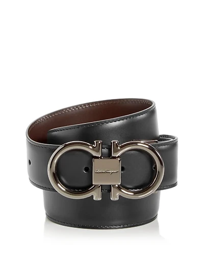Men's Double Gancini Paloma Reversible Leather Belt