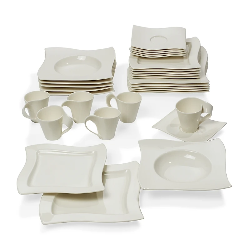 Villeroy & Boch New Wave 30-Piece Dinnerware Set