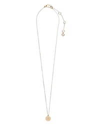 Mini Initial Pendant Necklace, 17"-20"
