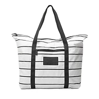 Pinstripe Day Tripper Tote Bag