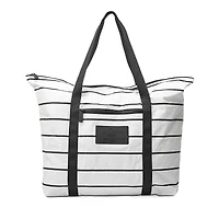 Aloha Collection Pinstripe Day Tripper Tote Bag
