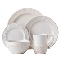 Juliska Le Panier Whitewash 5 Pc Place Setting