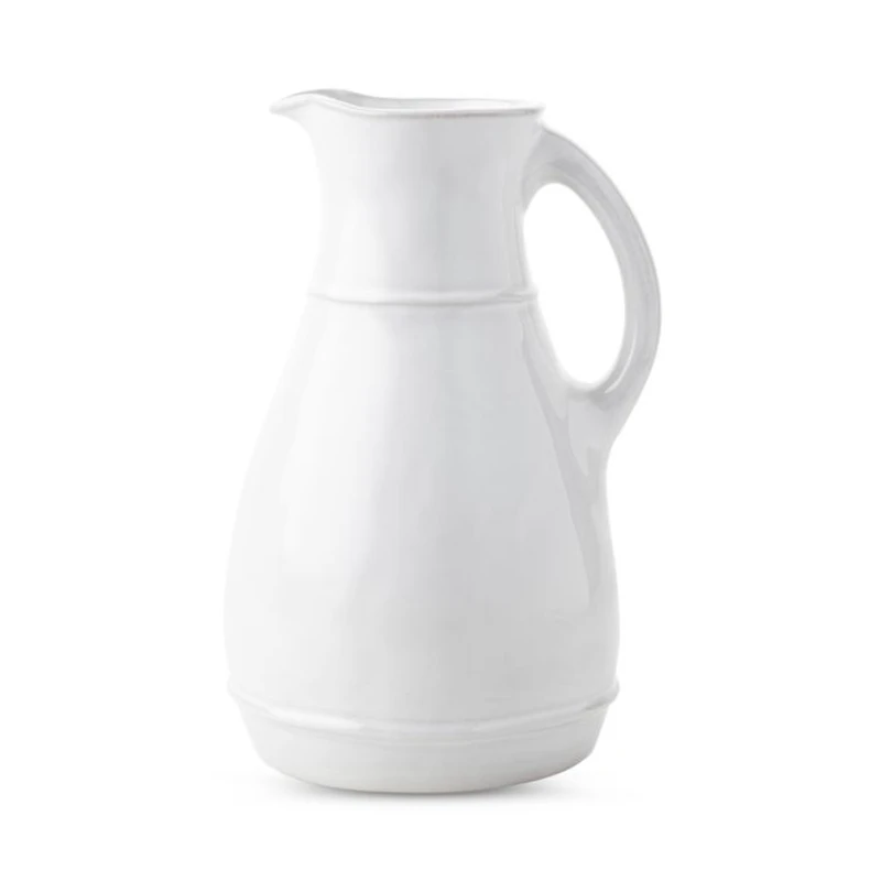Puro Whitewash Pitcher Vase