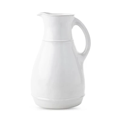 Puro Whitewash Pitcher Vase