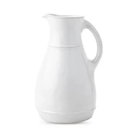 Puro Whitewash Pitcher Vase