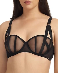 Karolina Mesh Strappy Underwire Bra