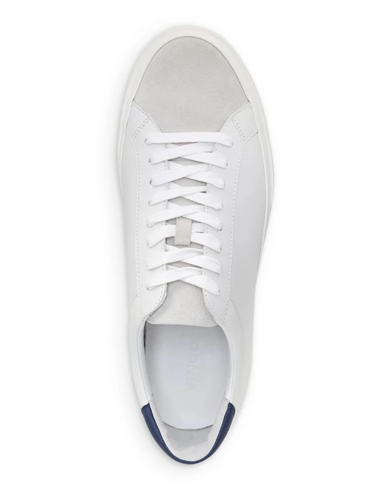 Men's Fulton Leather & Suede Low Top Lace Up Sneakers