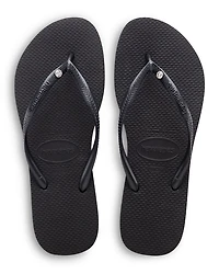 Women's Slim Crystal II Flip Flop Sandals
