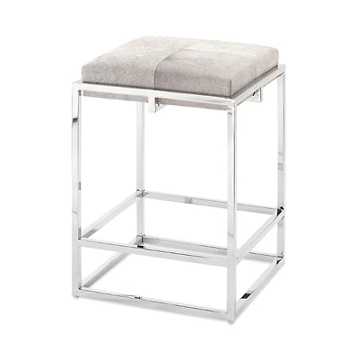 Jamie Young Shelby Hide Stool