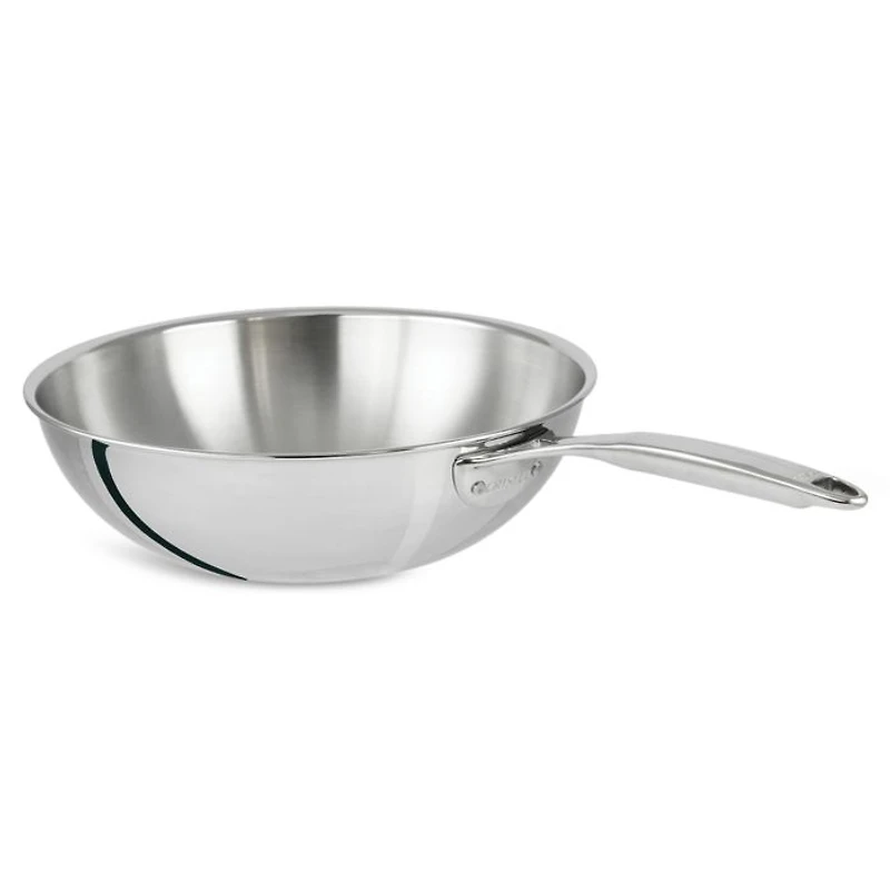 Cristel Stainless Steel 12" Wok