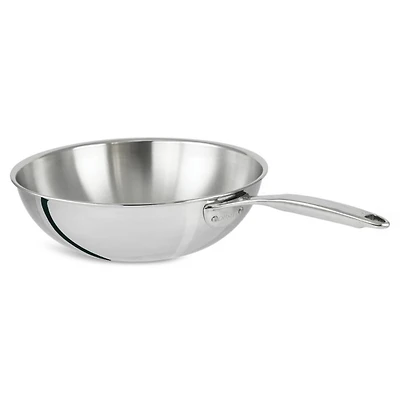 Cristel Stainless Steel 12" Wok