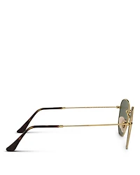 Icons Polarized Hexagonal Sunglasses, 51mm