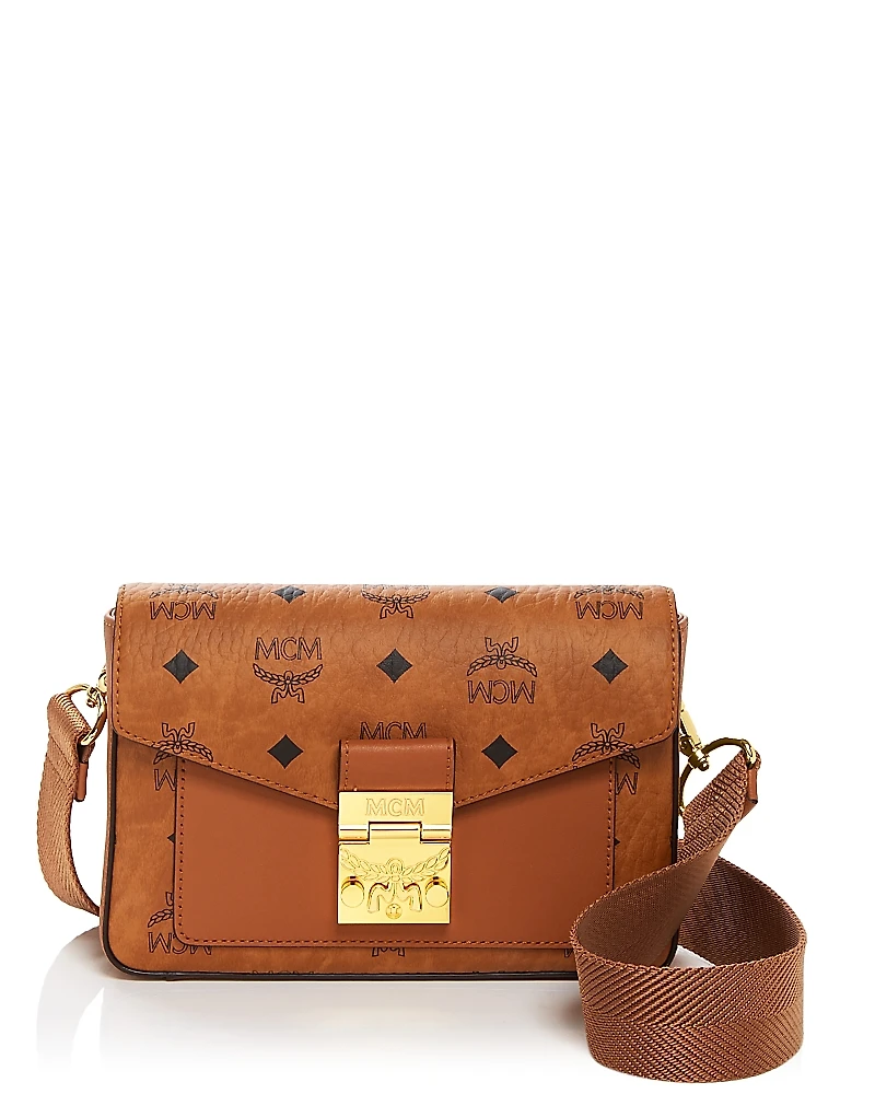 Mcm Millie Visetos Small Crossbody