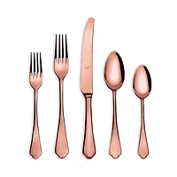 Mepra Dolce Vita Mirror Bronze 5-Piece Place Setting