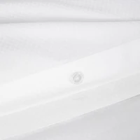 Checkered Sateen Twin Duvet Cover
