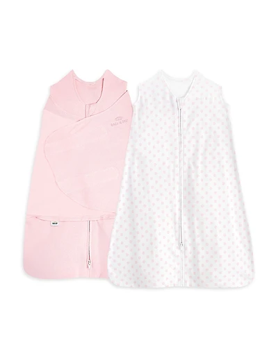 Halo Unisex SleepSack Organic Swaddle and Wearable Blanket Gift Set, 2 Piece - Baby