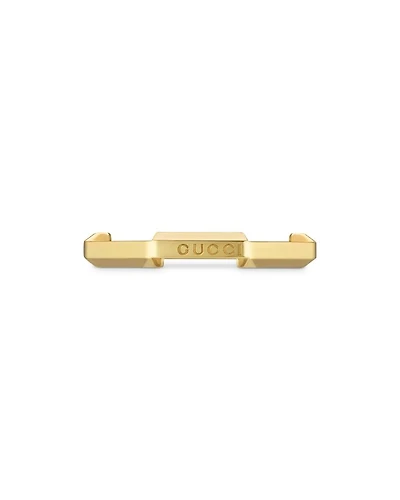 18K Yellow Gold Link To Love Mirror Ring