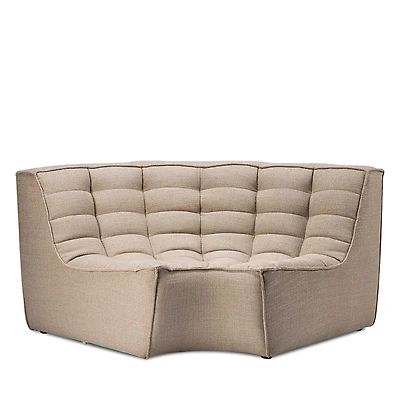 Ethnicraft N701 Sofa Round Corner Sectional