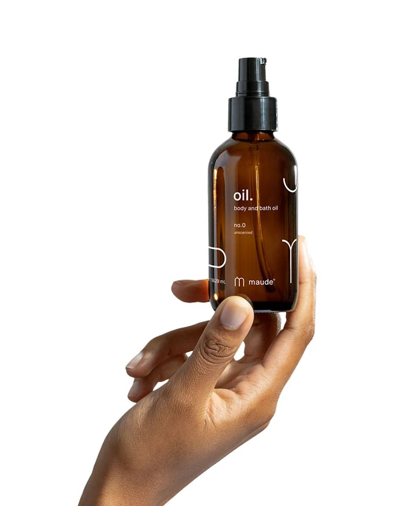 Oil Bath & Body Oil - No. 0 Unscented 4 oz.