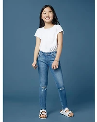 Girls' Chloe Ripped Skinny Jeans - Little Kid