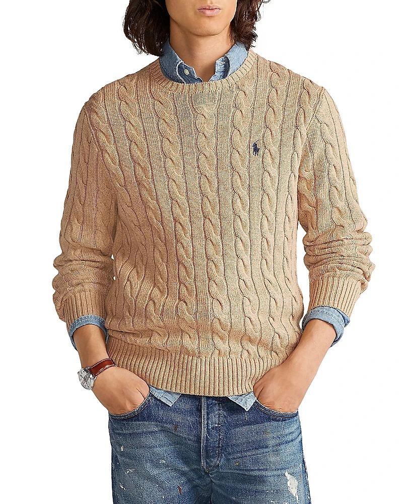 Polo Ralph Lauren Cable Knit Cotton Sweater