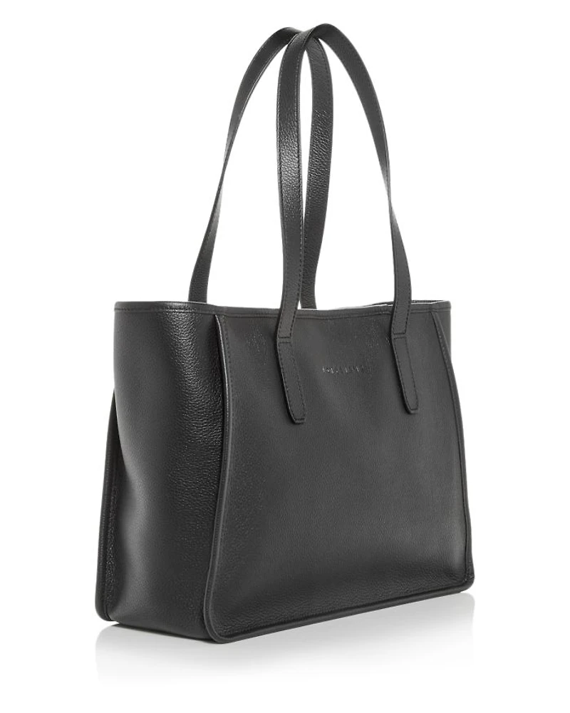 Le Foulonné Large Leather Shoulder Tote