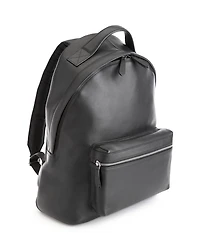 13" Laptop Pebbled Leather Backpack