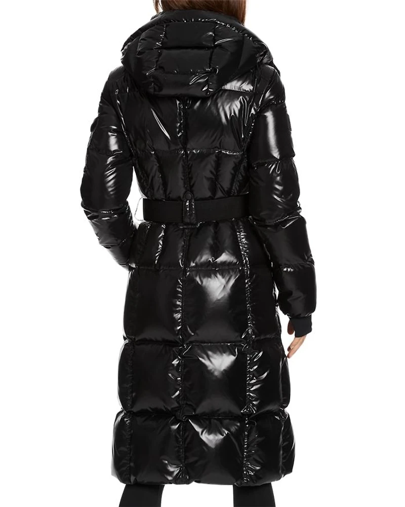 Long Noho Hooded Puffer Coat