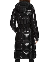 Long Noho Hooded Puffer Coat