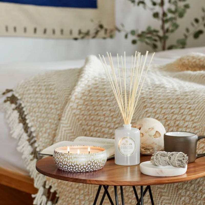 Eucalyptus & White Sage Three Wick Tin Candle 12 oz.
