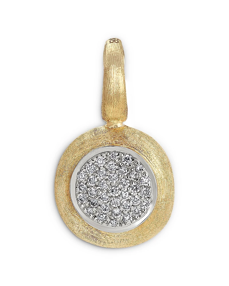 Marco Bicego 18K White & Yellow Gold Jaipur Diamond Pave Pendant