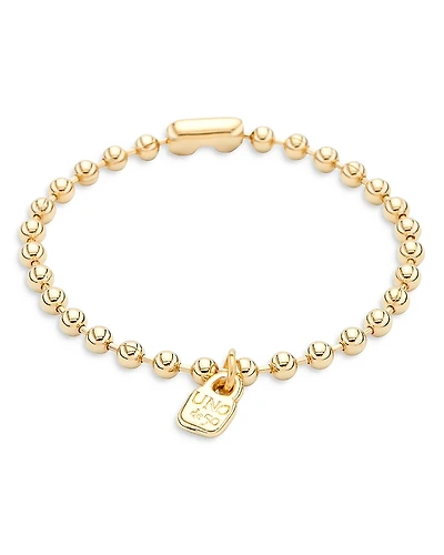 UNOde50 18K Gold-Plated Beaded Bracelet