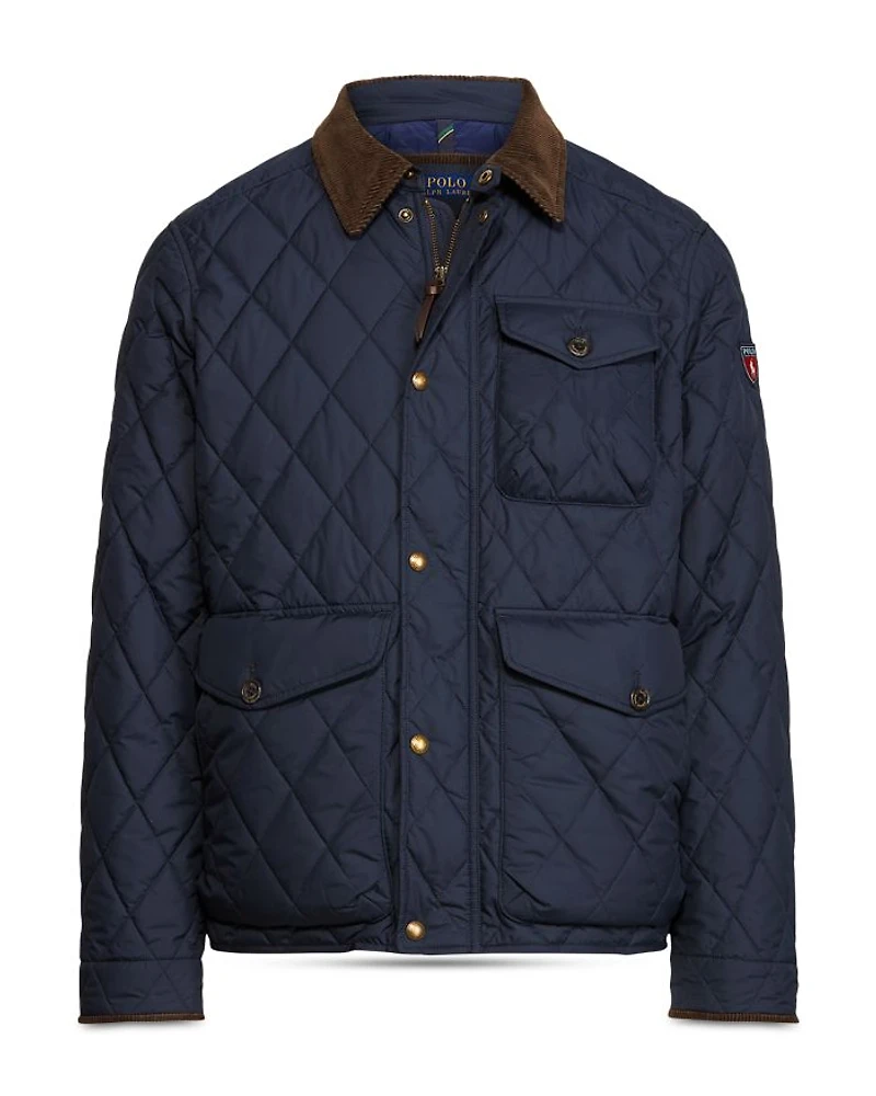 Quilted Water-Repellent Jacket