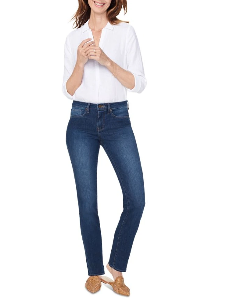Petite Sheri High Rise Slim Leg Jeans Quinn