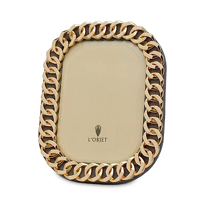 L'Objet Cuban Link 8 x 10 Picture Frame