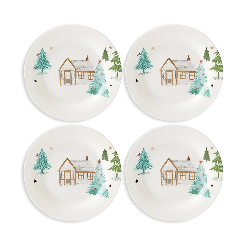 Lenox Balsam Lane Tidbit Plate, Set of 4
